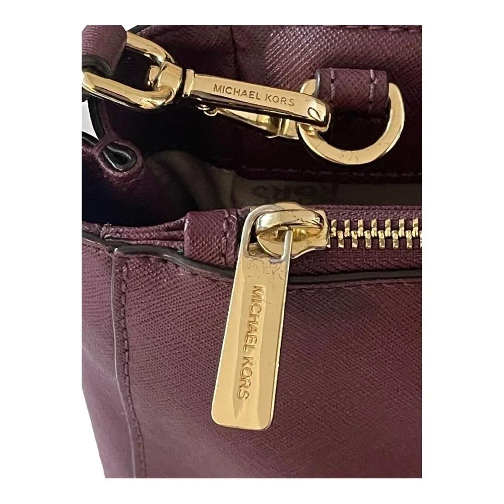 Michael Kors Two Way Merlot Convertible Handbag